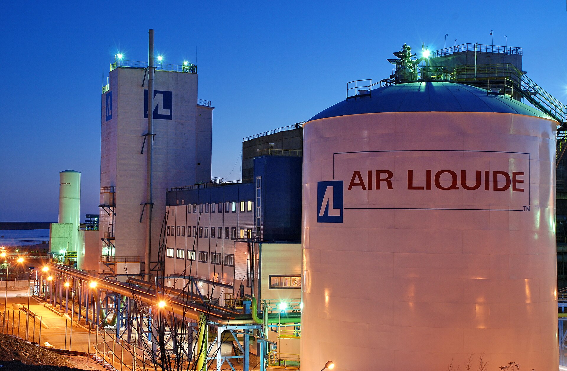 Imagem de referência de Air Liquide, descrito nos dados abertos como empresa francesa produtora de gases para fins industriais ou médicos