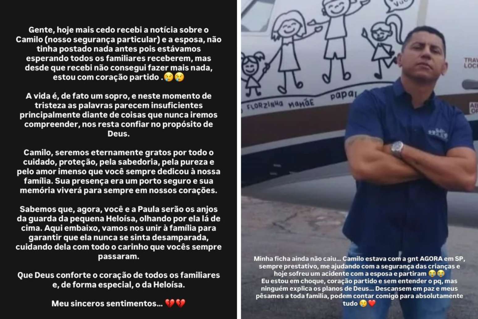 Virginia Fonseca lamenta morte de seu seguran&ccedil;a