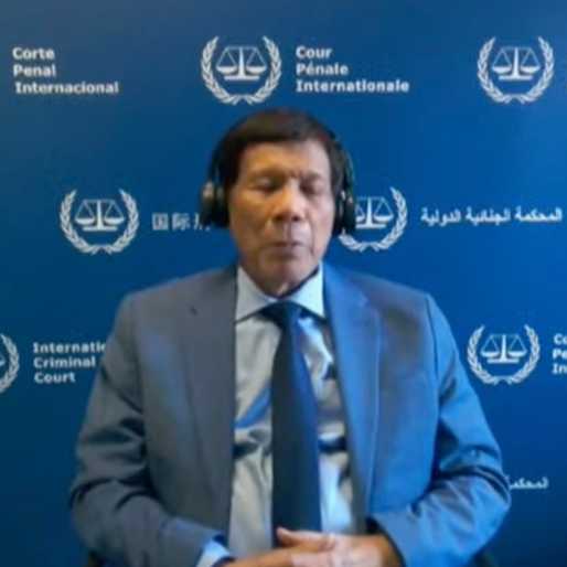 Duterte due in ICC courtroom to assess if fit for murder trial