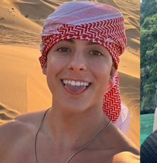Bella Longuinho mostra antes e depois da transição: ‘Mudei muito?’ Foto: Reprodução/Instagram