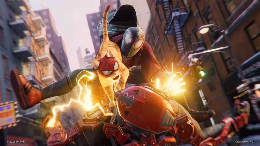Spider-Man: Miles Morales apresenta um Homem-Aranha com superpoderes únicos — Foto: Reprodução/Steam