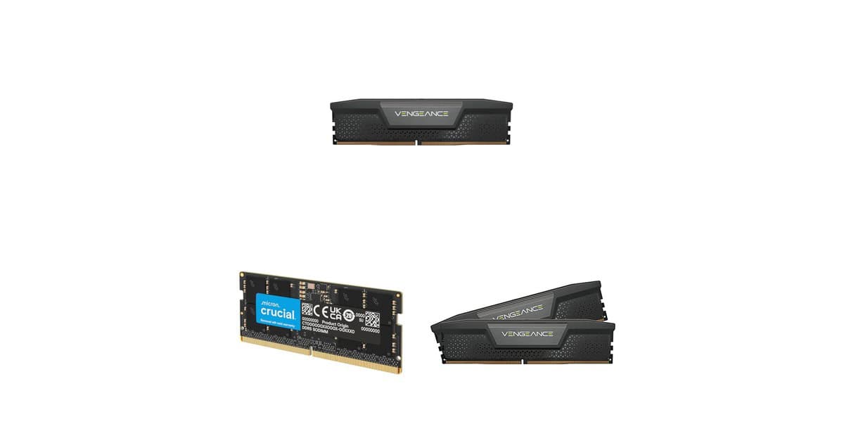 DDR5 em promoção: uma seleção de memórias RAM para turbinar seu PC ou notebook