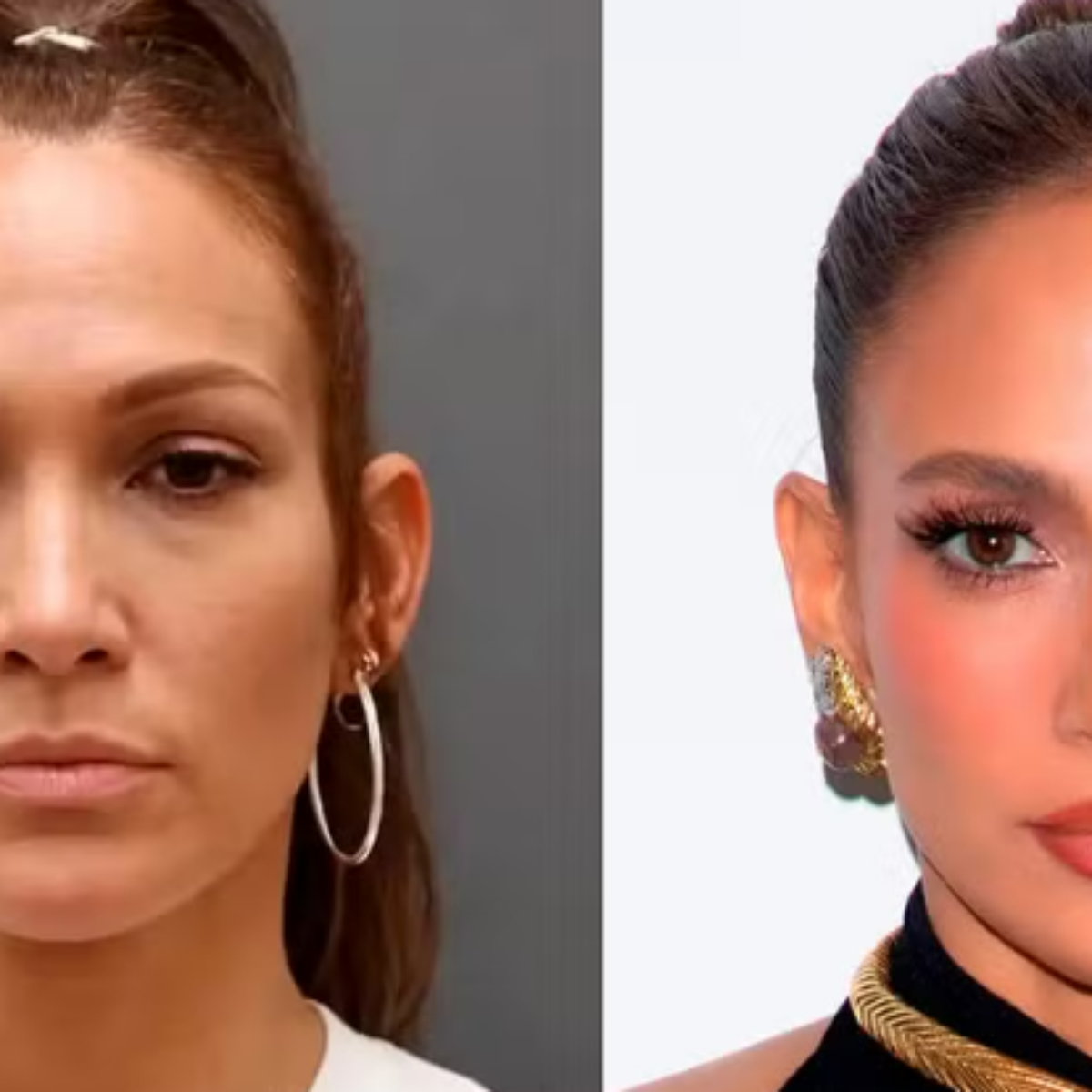 Mulher é presa e chama a atenção pela semelhança com a cantora Jennifer Lopez nos EUA