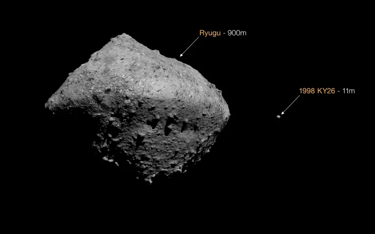 Sonda japonesa dispara lasers contra asteroide em teste inédito