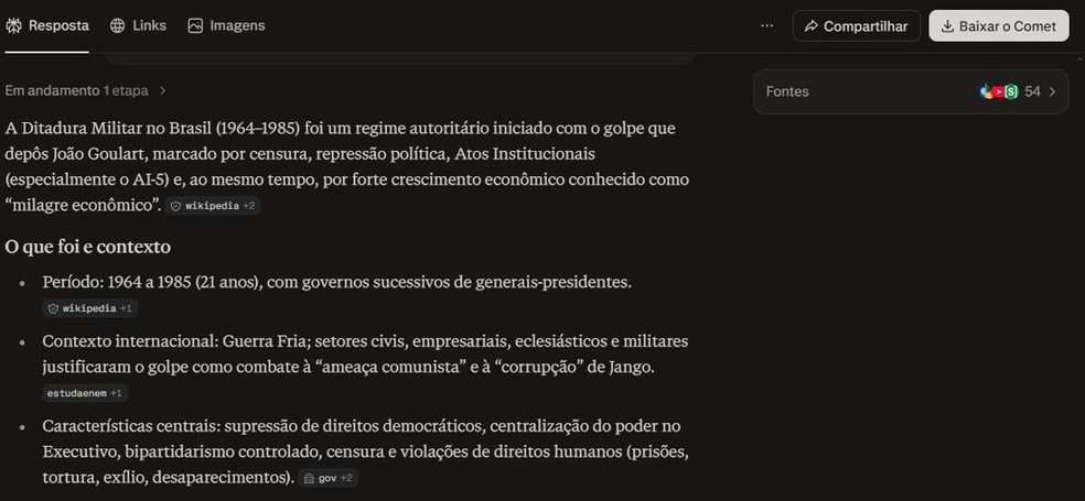 Perplexity pode ajudar na revisão para o Enem? Saiba como usar a IA