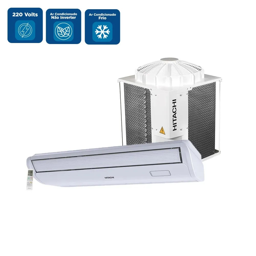 Ar-condiconado Hitachi costuma ser bem avaliado pelos clientes — Foto: Divulgação/Hitachi