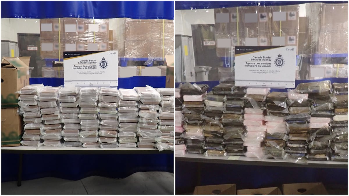 475 pounds of cocaine seized from trucks trying to enter Canada from U.S.: CBSA