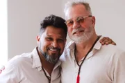 Adriano Medeiros e Luiz Fernando Guimarães