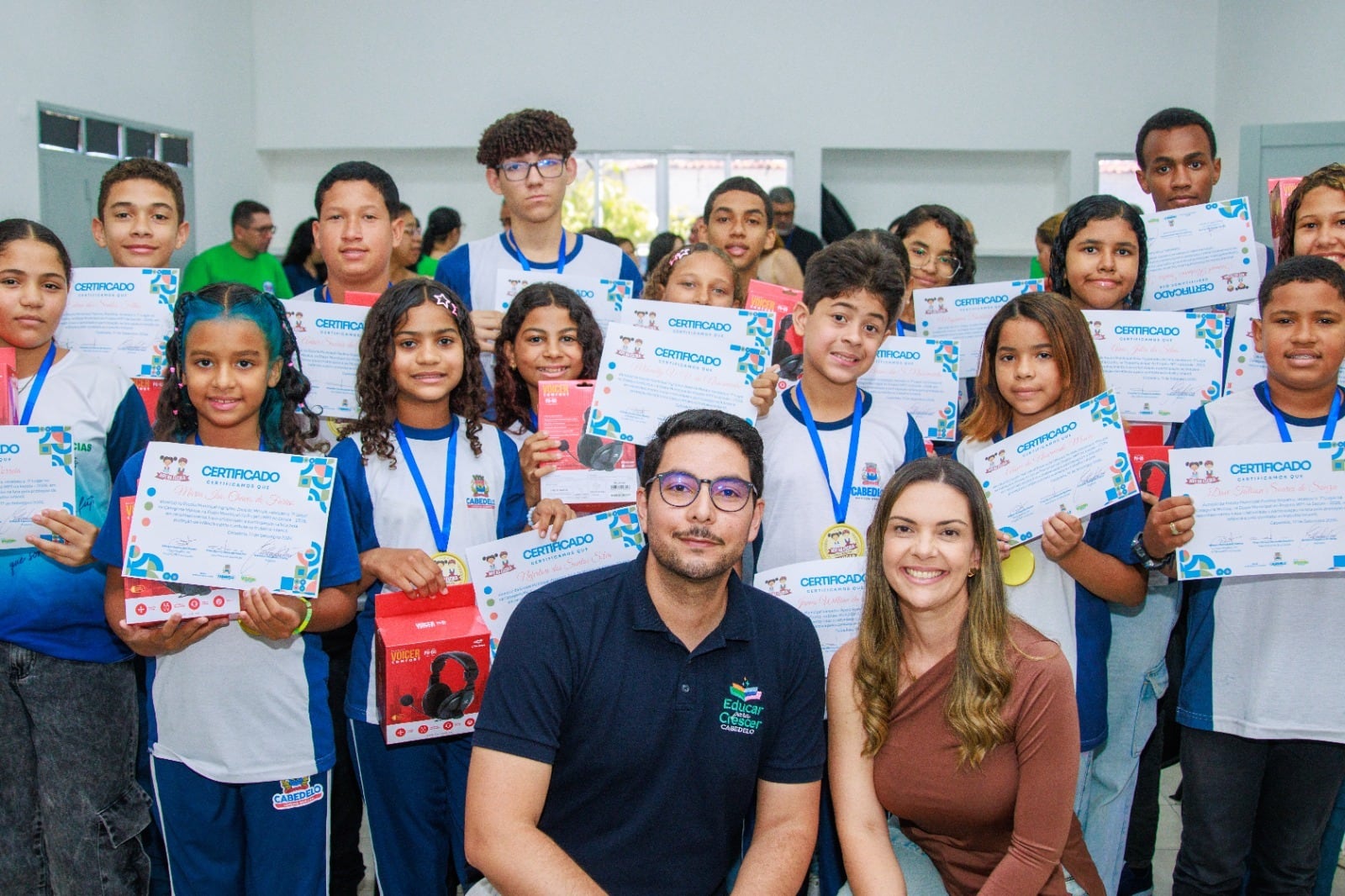 Imagem da matéria: Cabedelo entrega certificados e prêmios a estudantes e professores do Prêmio MPT na Escola 2026