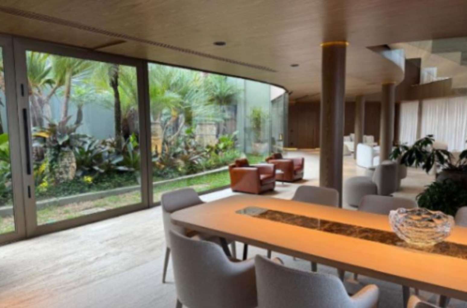 &Aacute;rea da casa de Daniel Vorcaro em Belo Horizonte (MG)