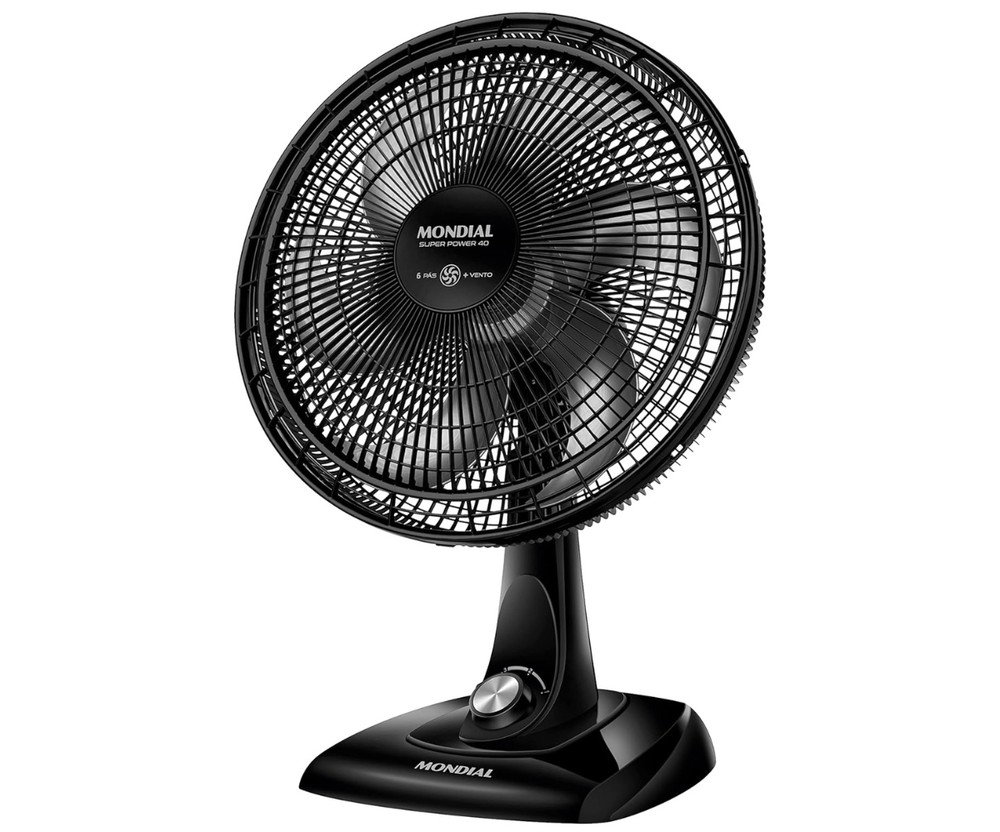 Ventilador de mesa MONDIAL VSP-40-B (127 V) — Foto: Reprodução/Amazon