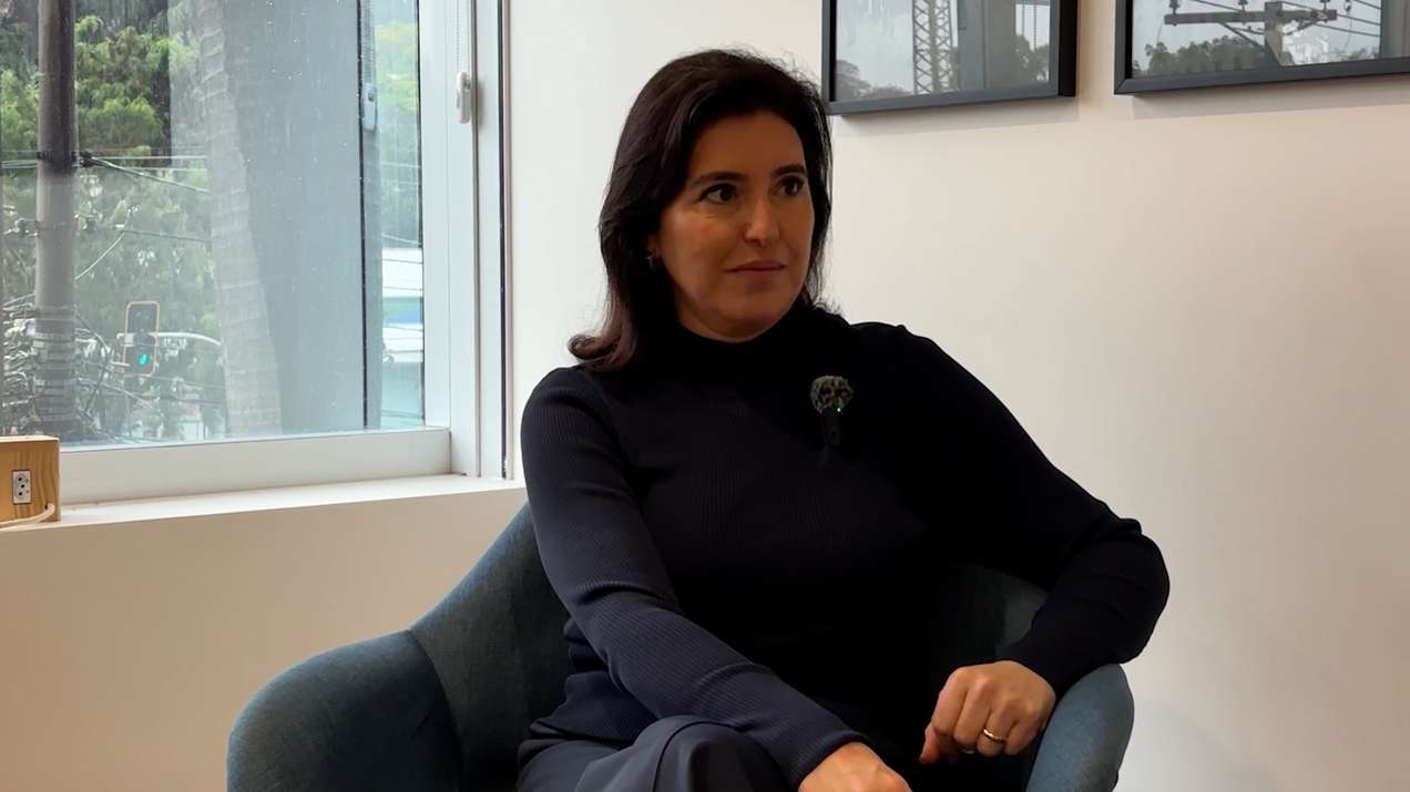 Tebet diz que STF precisa de 'freio urgente', que não 'coloca a mão no fogo' por aliados e defende sustentabilidade no agro