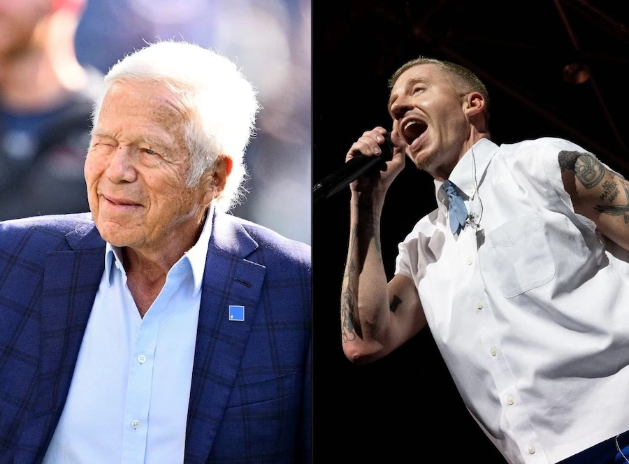 Robert Kraft defende a proibição de Macklemore na turnê de Ed Sheeran