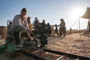 REBEL MOON: Director/writer/producer Zack Snyder on the set of Rebel Moon. Cr. Clay Enos/Netflix © 2023