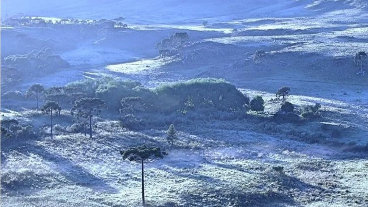 Clima: Brasil tem dia de contrastes, com geada no Sul e calor no Norte