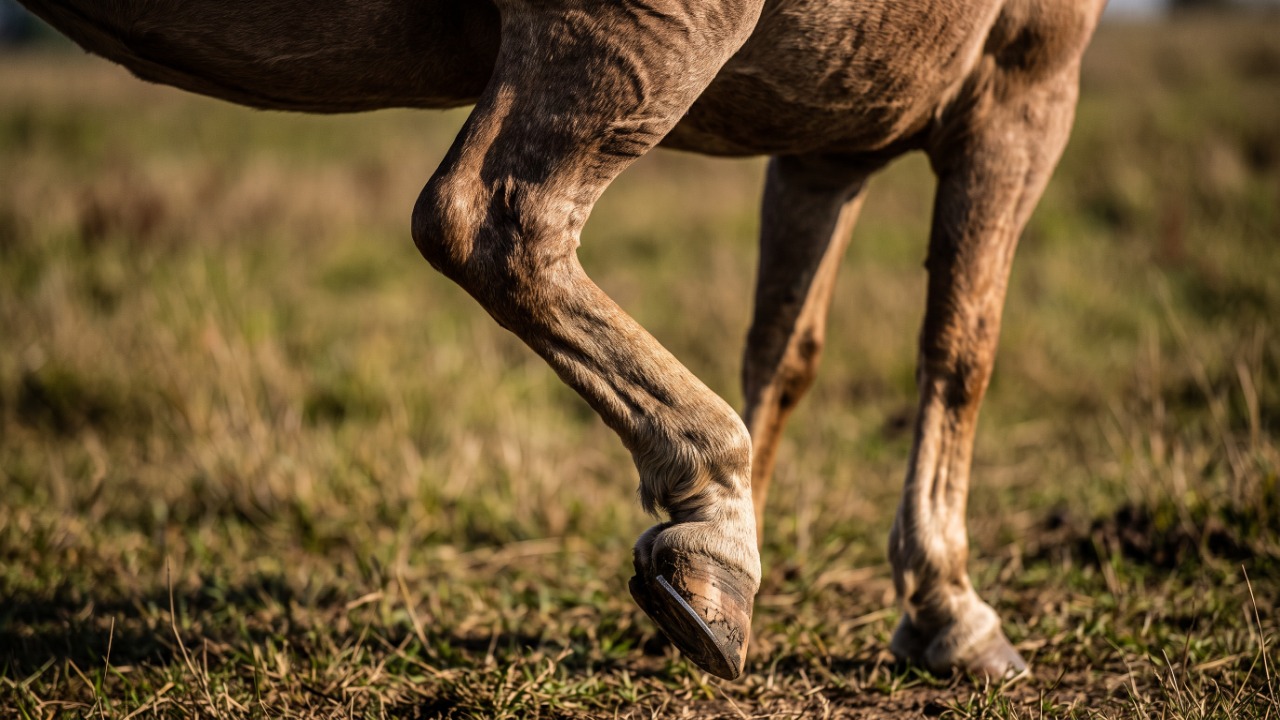 O cavalo que dorme em pé usa um sistema de travas nos tendões que funciona como o freio de mão do carro, mas precisa deitar 30 minutos por dia ou entra em privação de sono