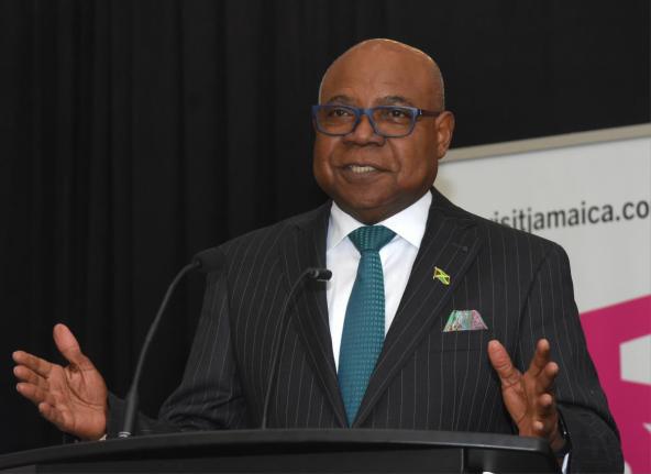 Tourism Minister Edmund Bartlett