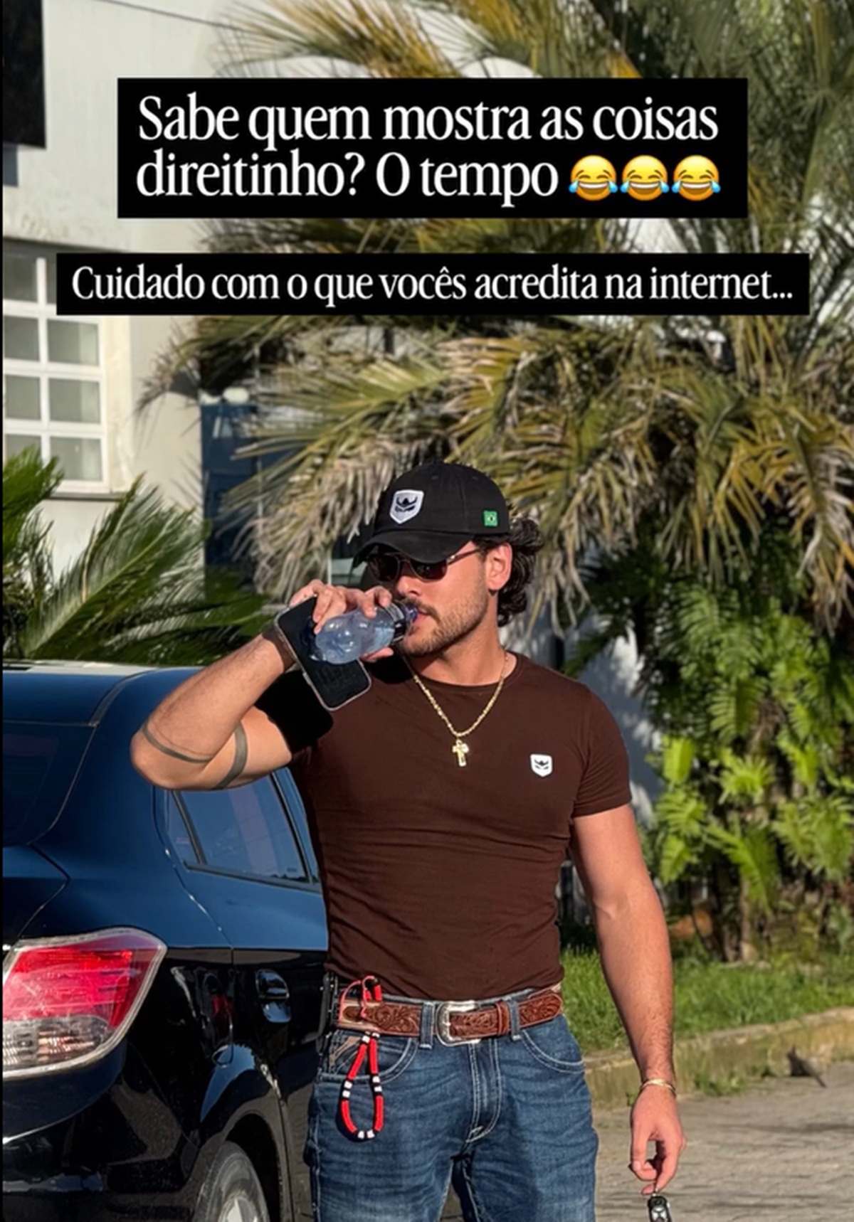 César Rincon manda suposta indireta para a ex - Metrópoles
