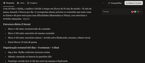 Perplexity pode ajudar na revisão para o Enem? Saiba como usar a IA