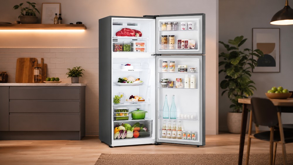 A LG oferece modelos com compressores Inverter e garantia de 10 anos — Foto: Cenário criado com IA