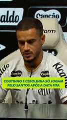 Coutinho e Cebolinha só jogam pelo Santos após a Data Fifa | Voz do Setorista