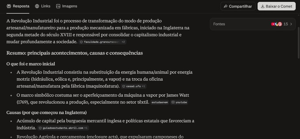 Perplexity pode ajudar na revisão para o Enem? Saiba como usar a IA