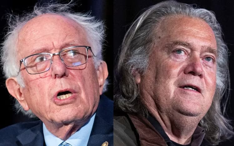 Bernie Sanders and Steve Bannon spoke at the same "pro-human" event to call for interventions in AI's development.