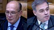 Gilmar e Mendonça trocam farpas durante sessão no STF: 'Não ponha palavras na minha boca'