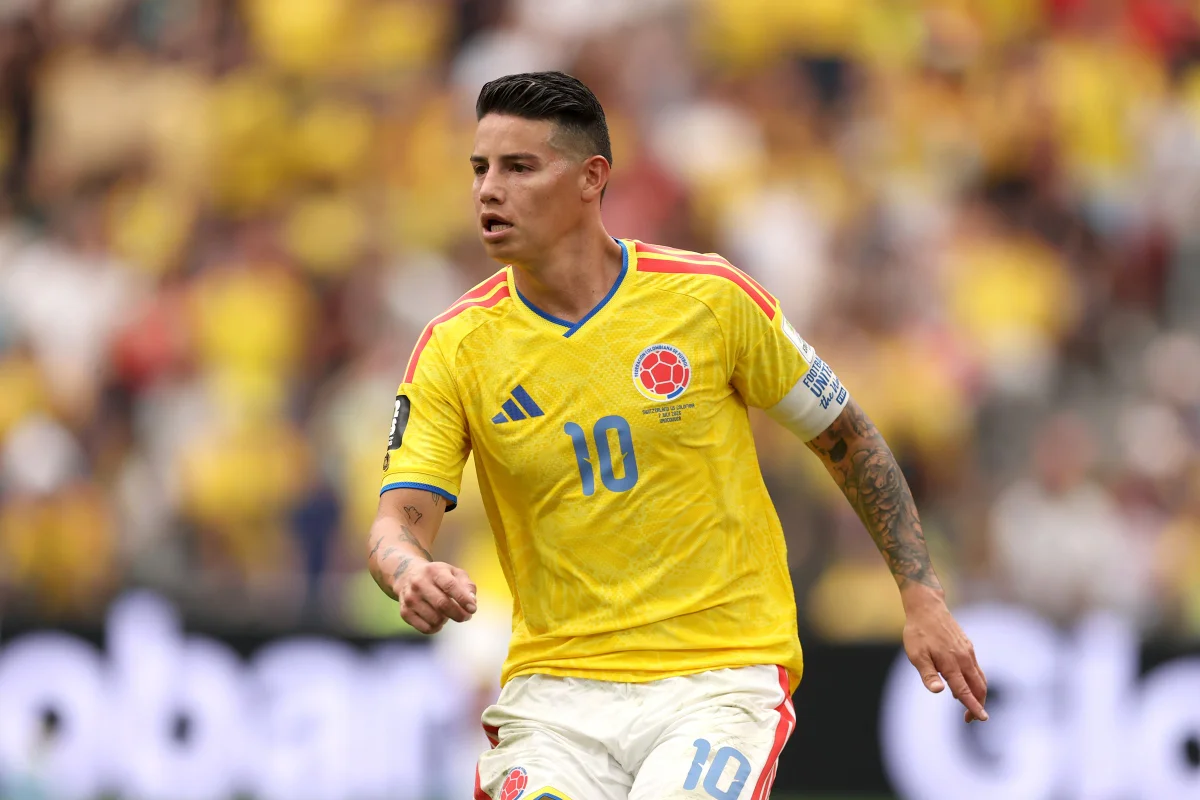 Foto colorida de James Rodríguez - Metrópoles