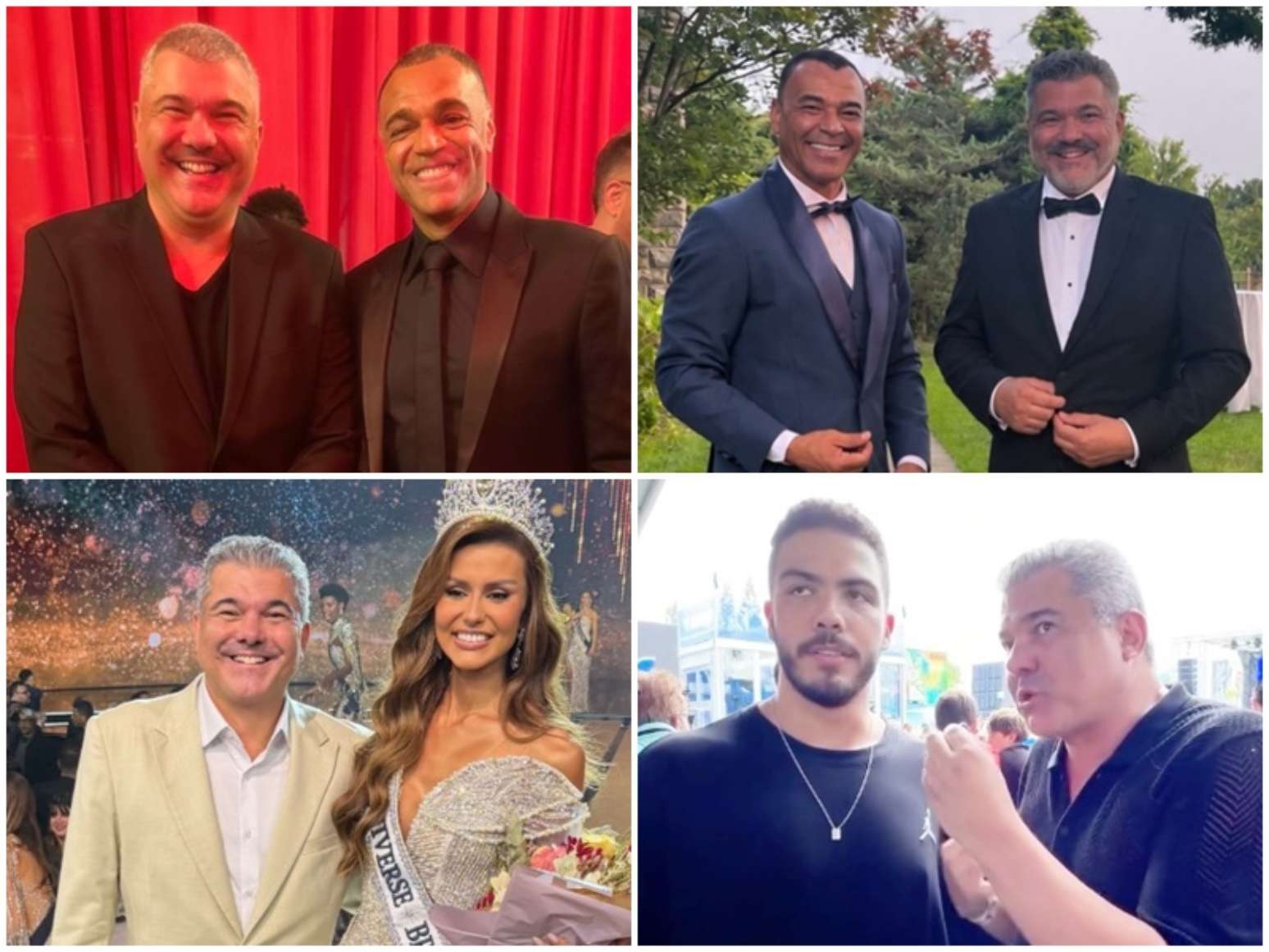 Leo Reis já deu aula ou fez projetos com vários famosos, a exemplo de Denílson, Cafu, a miss Marcella Kozinski e Ronald Nazário