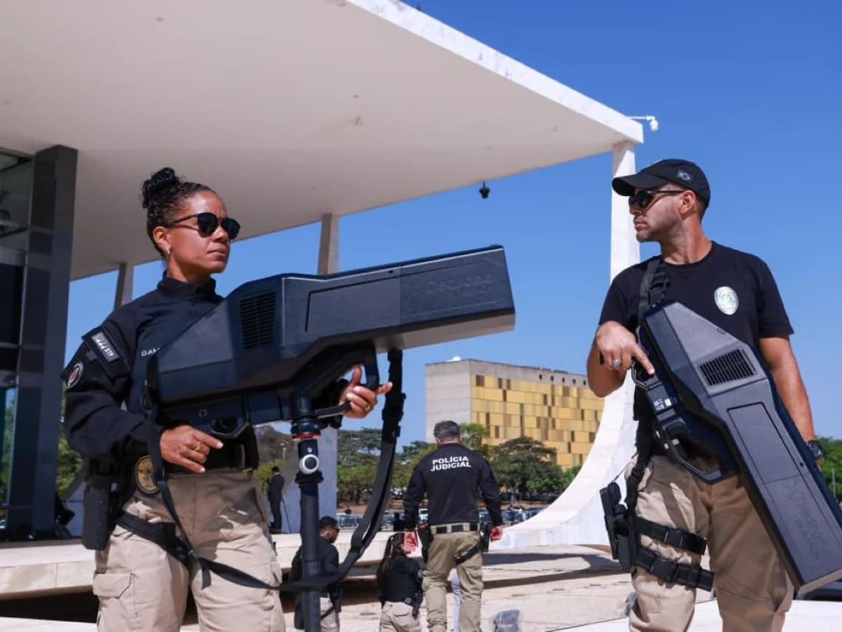 Arma que abateu drone no STF foi adquirida após ataques de 8 de Janeiro