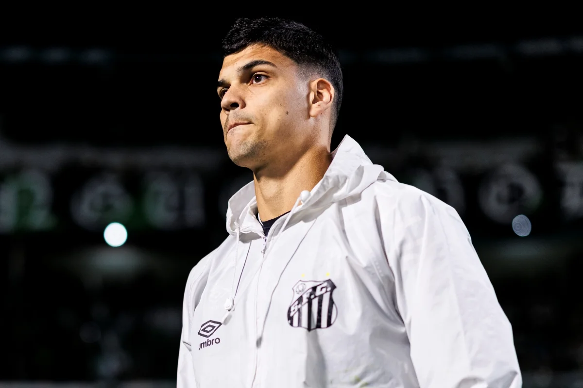 Gabriel Brazão, goleiro do Santos