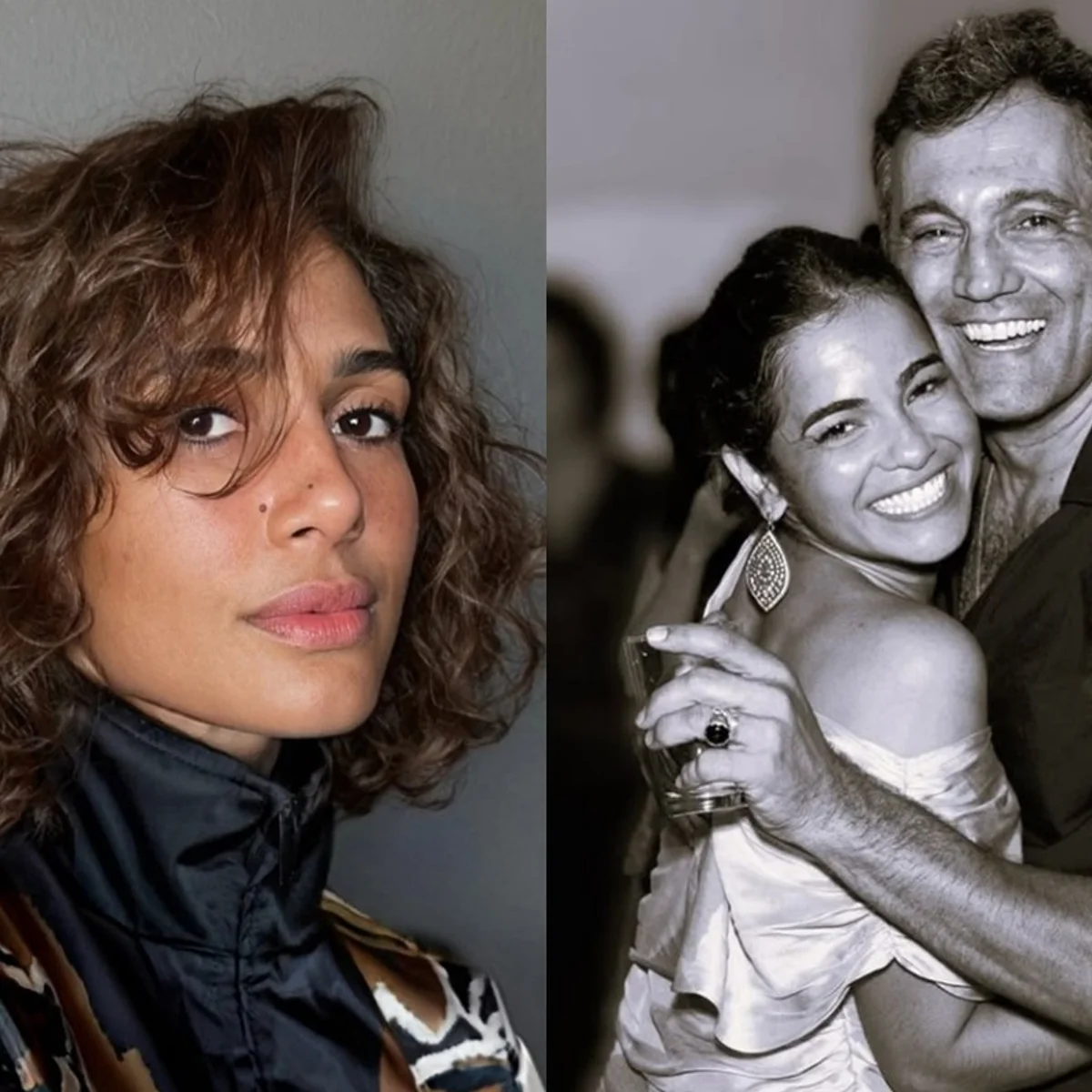 Camila Pitanga manda recado para viúva de Domingos Montagner: "Amor e luz"