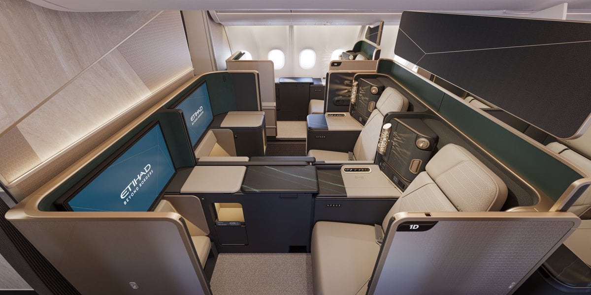 Etihad Airways revela novos designs de cabine para as aeronaves Airbus A330neo e A321LR