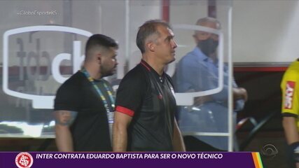 Inter contrata Eduardo Baptista para ser o novo técnico