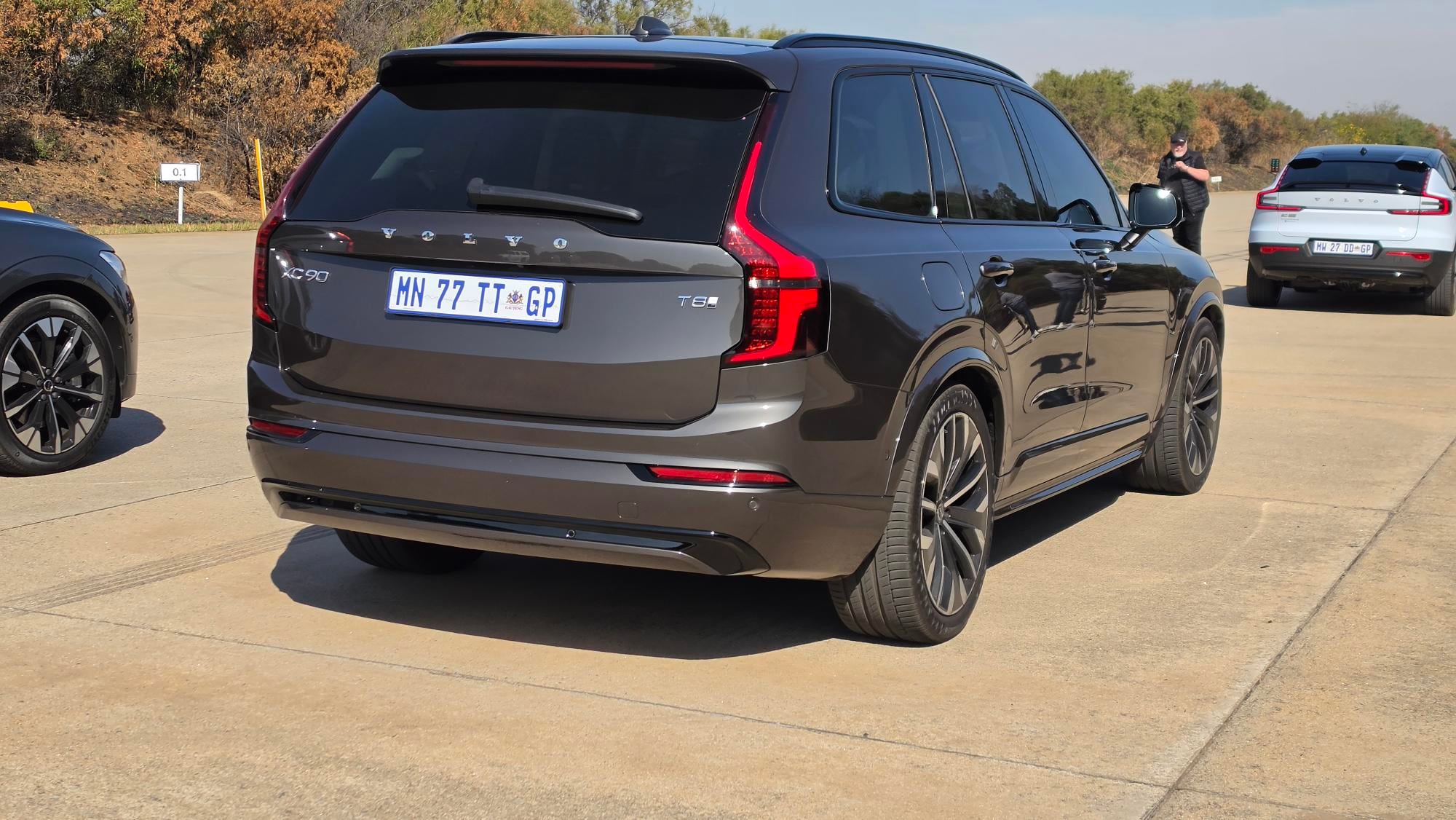 The XC90 is a brisk sprinter, as we were reminded at a recent Gerotek event. (Brenwin Naidu)
