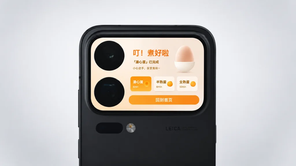 Novo celular da Xiaomi com tela na traseira começa a ganhar forma