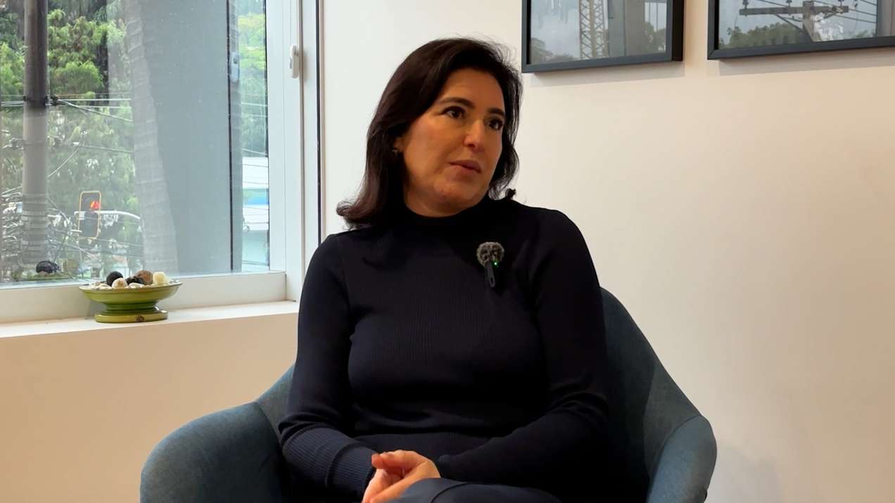 Tebet diz que STF precisa de 'freio urgente', que não 'coloca a mão no fogo' por aliados e defende sustentabilidade no agro