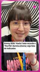 Emmy 2026: 'Hacks' bate recorde e 'The Pitt' domina drama