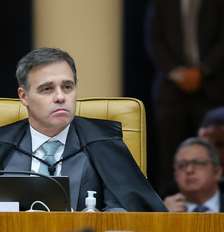 Ministro André Mendonça durante sessão no STF. Foto: Foto: Gustavo Moreno/STF