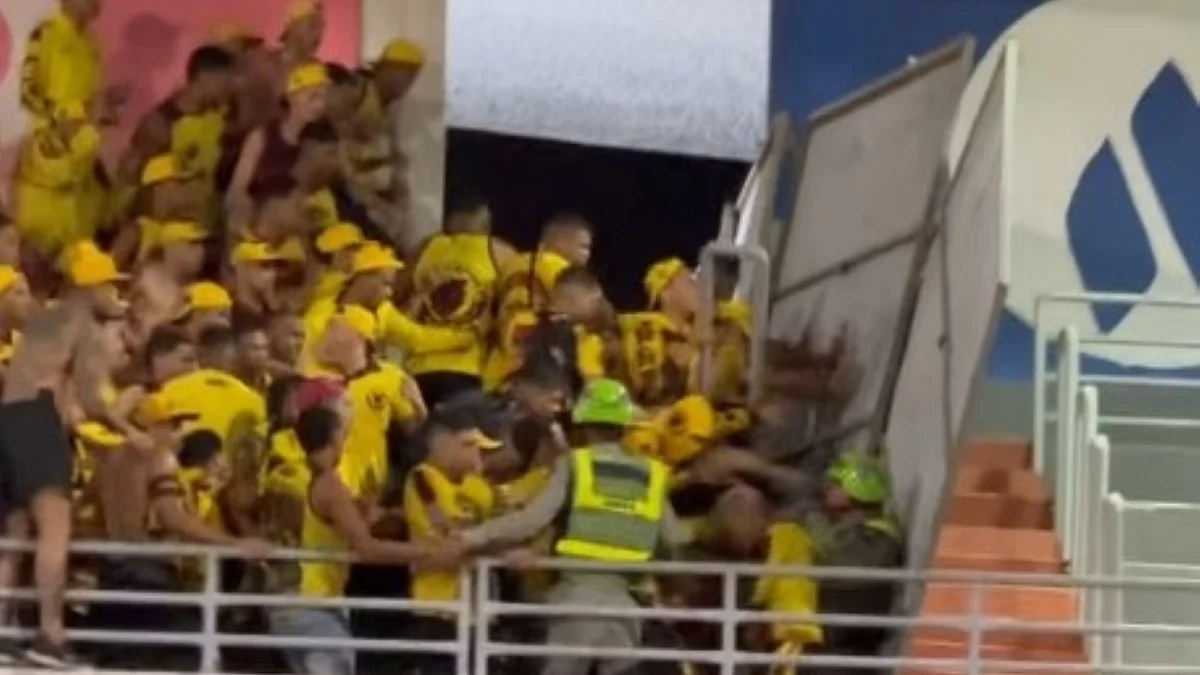 Torcida do Sport entra em confusão com a polícia após derrota na Série B