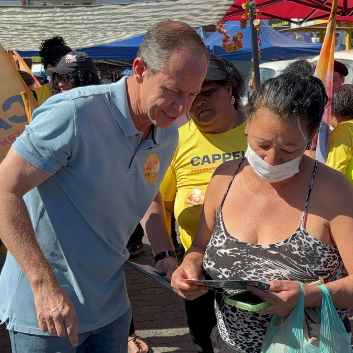 Durante agenda em Taguatinga, Cappelli reforça promessa de melhorar a saúde