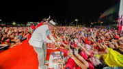 Lula durante ato antes das eleições