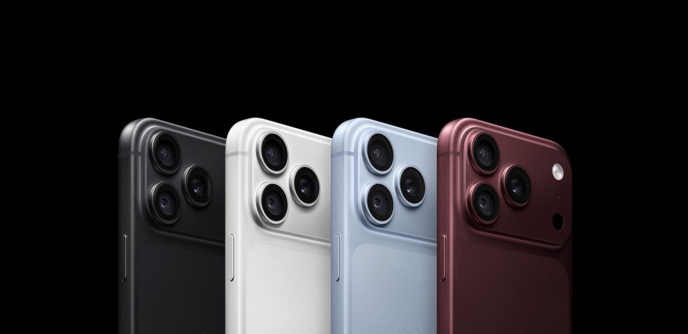 Linha iPhone 18 Pro conta com diferentes opções de cores e mantém o conjunto de três câmeras traseiras — Foto: Reprodução/Apple