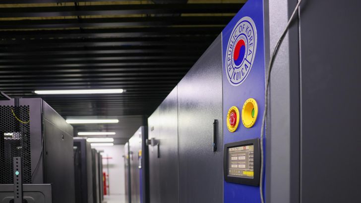 This photo shows digital infrastructure established under the G-Cloud initiative (2020-25) between Kyrgyzstan and the Korea International Cooperation Agency (KOICA) to build Kyrgyzstan’s digitized administrative system. Courtesy of KOICA