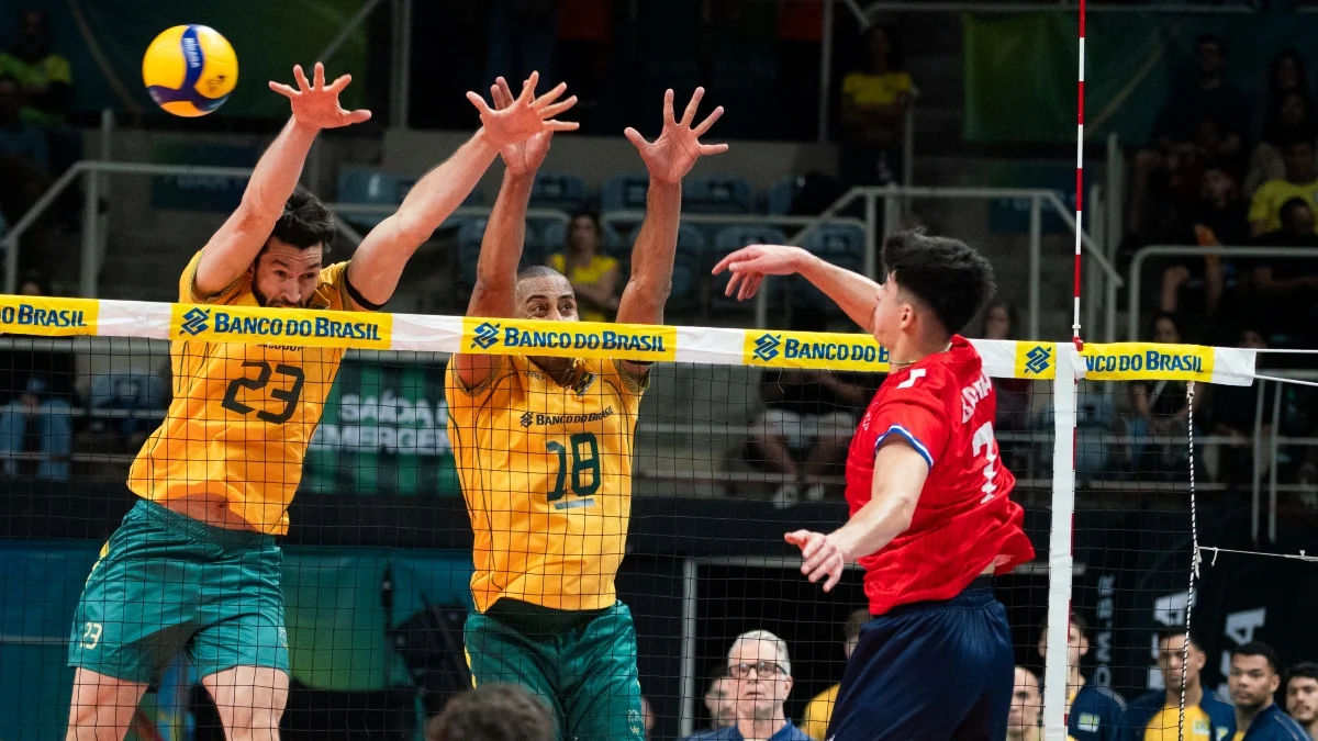 Na estreia do Sul-Americano de Vôlei, Seleção Brasileira vence Chile no RJ