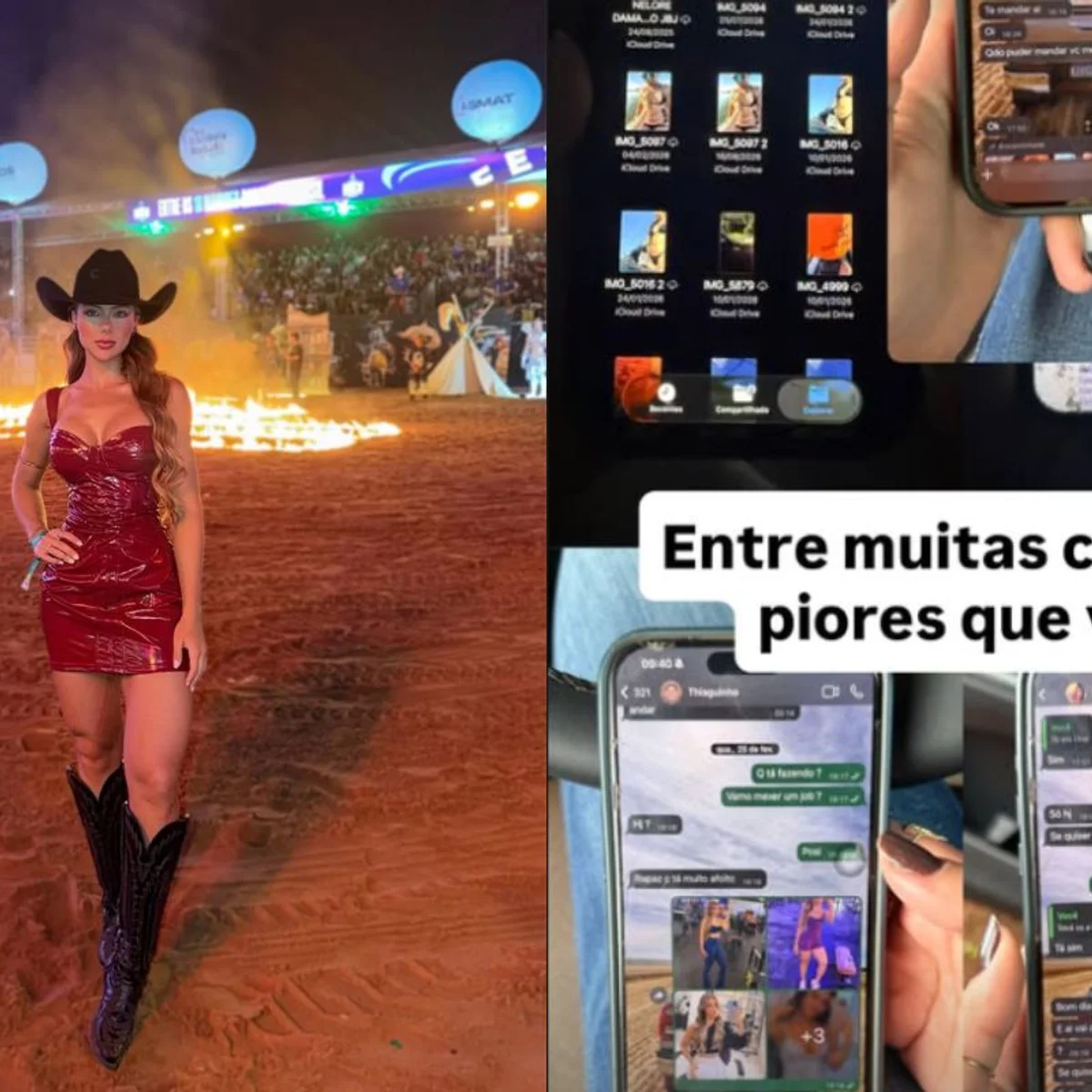 Ex de Rincon revela novo término após suposta traição e expõe prints. Veja