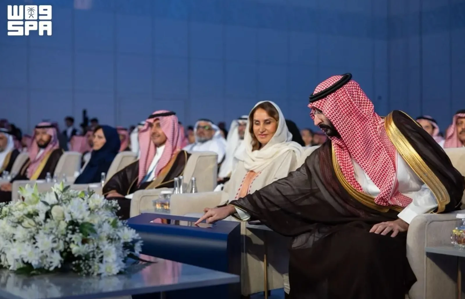 O príncipe herdeiro da Arábia Saudita parte para o Egito em visita de Estado