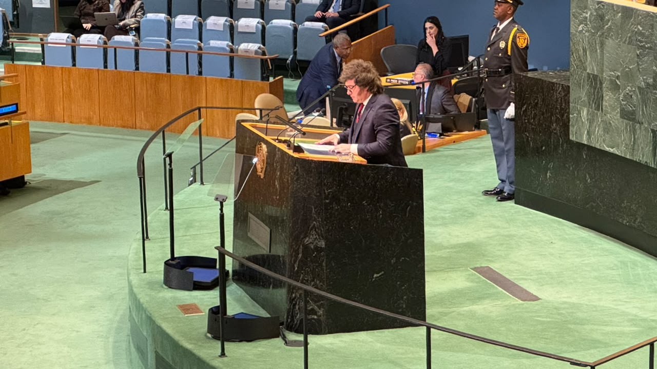 Milei chama ONU de 'inútil' e cita Malvinas como exemplo em discurso na Assembleia Geral