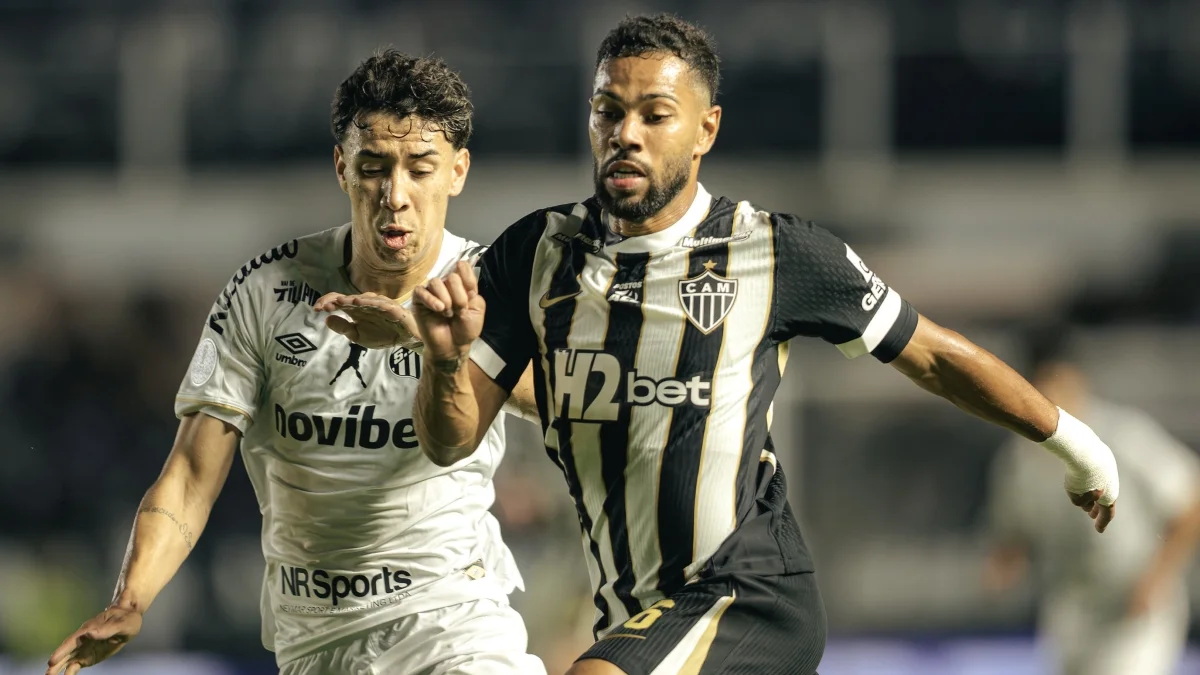 Sul-Americana: Atlético-MG e Santos duelam por vaga brasileira na semifinal